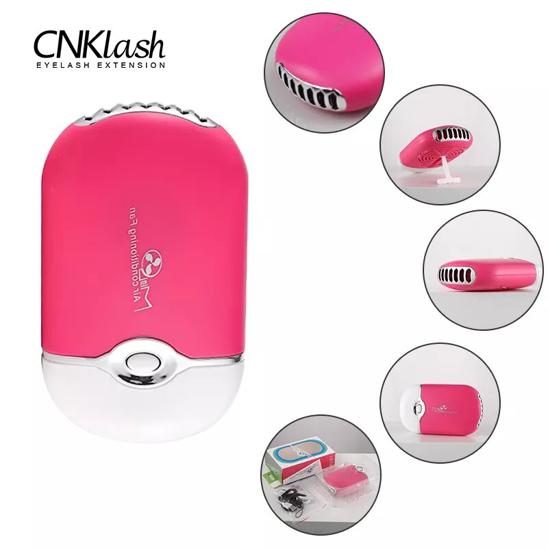 Eyelash Extension London - Miniventilador USB para pestañas, herramienta de