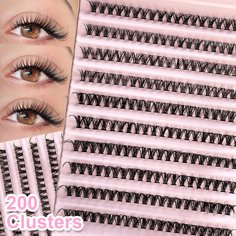 Eyelash Extensions - Pestañas individuales Tuft de pestañas 8-16mm