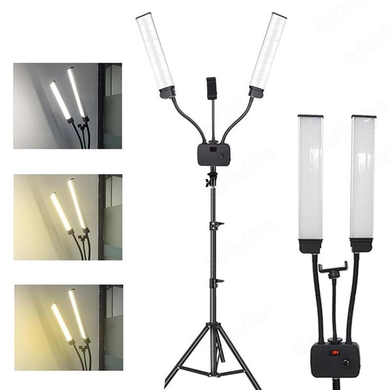 Video Eyelash Extension - Luz LED de relleno de brazos