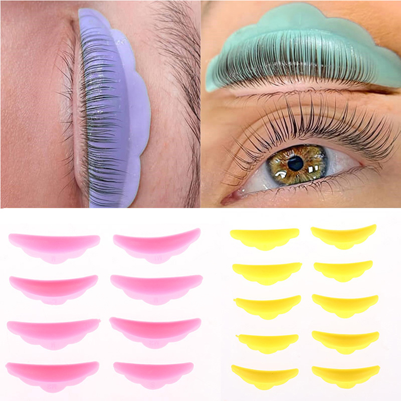 Eyelash Extension London - 5 pares de almohadillas de silicona