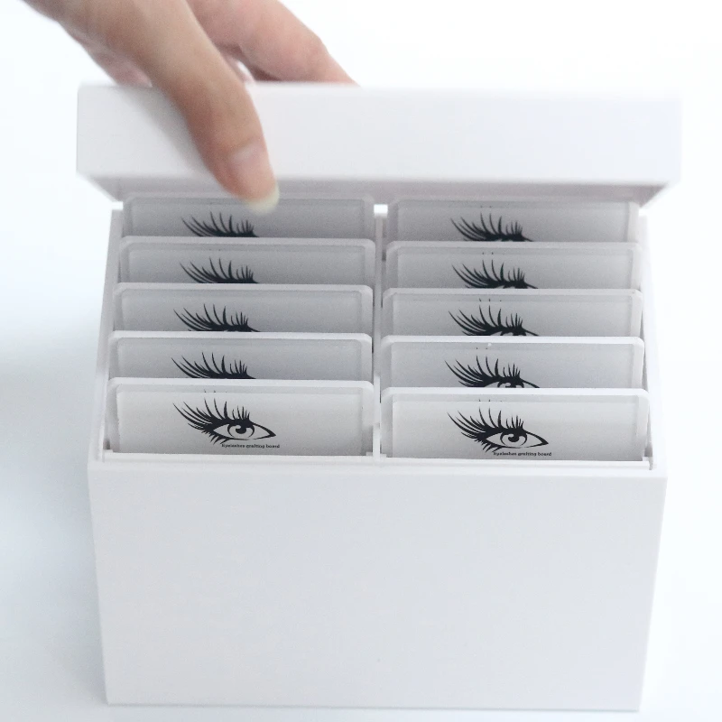 Lash Tile Palette - Salón de belleza, caja de almacenamiento