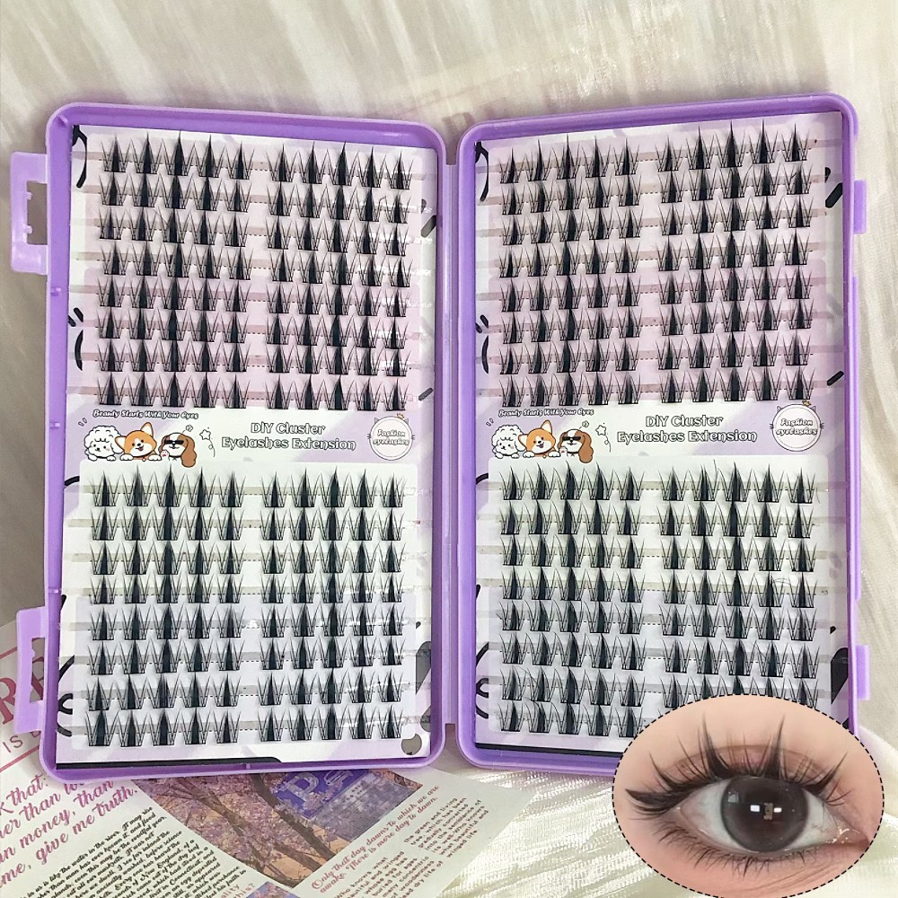 Eyelash Extension Japan - Pestañas Postizas Manga Eyelash Cluster Sharp,
