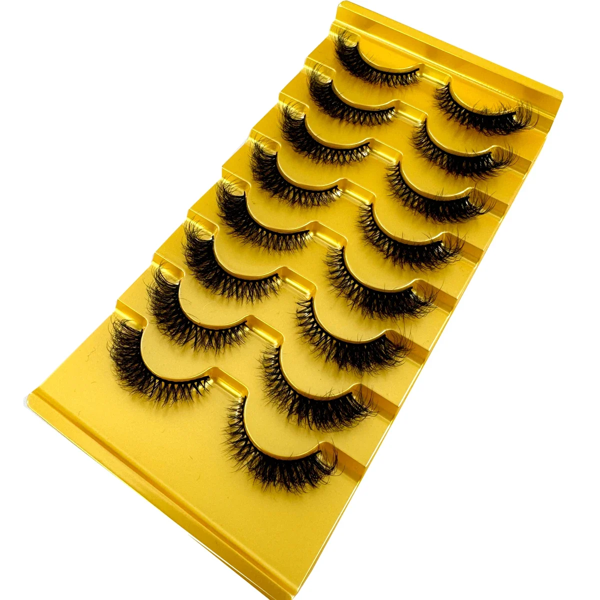 AMSDCN Nuevo paquete de 8 pare - Eyelash Extension Cat Eye Wispy reseña y precio