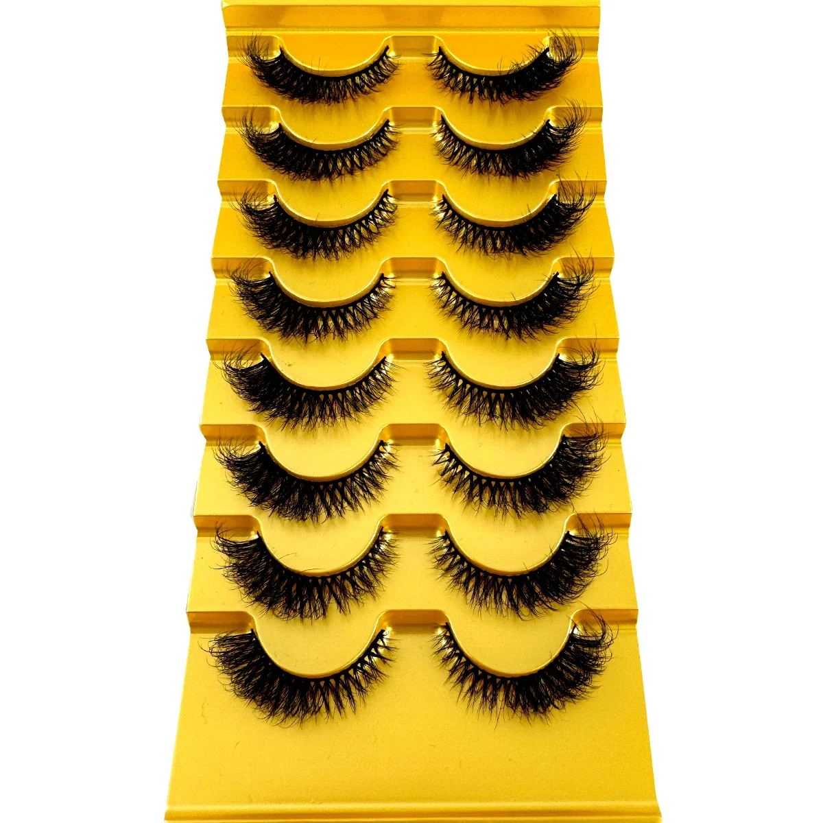 AMSDCN Nuevo paquete de 8 pare - Eyelash Extension Cat Eye Wispy reseña y precio