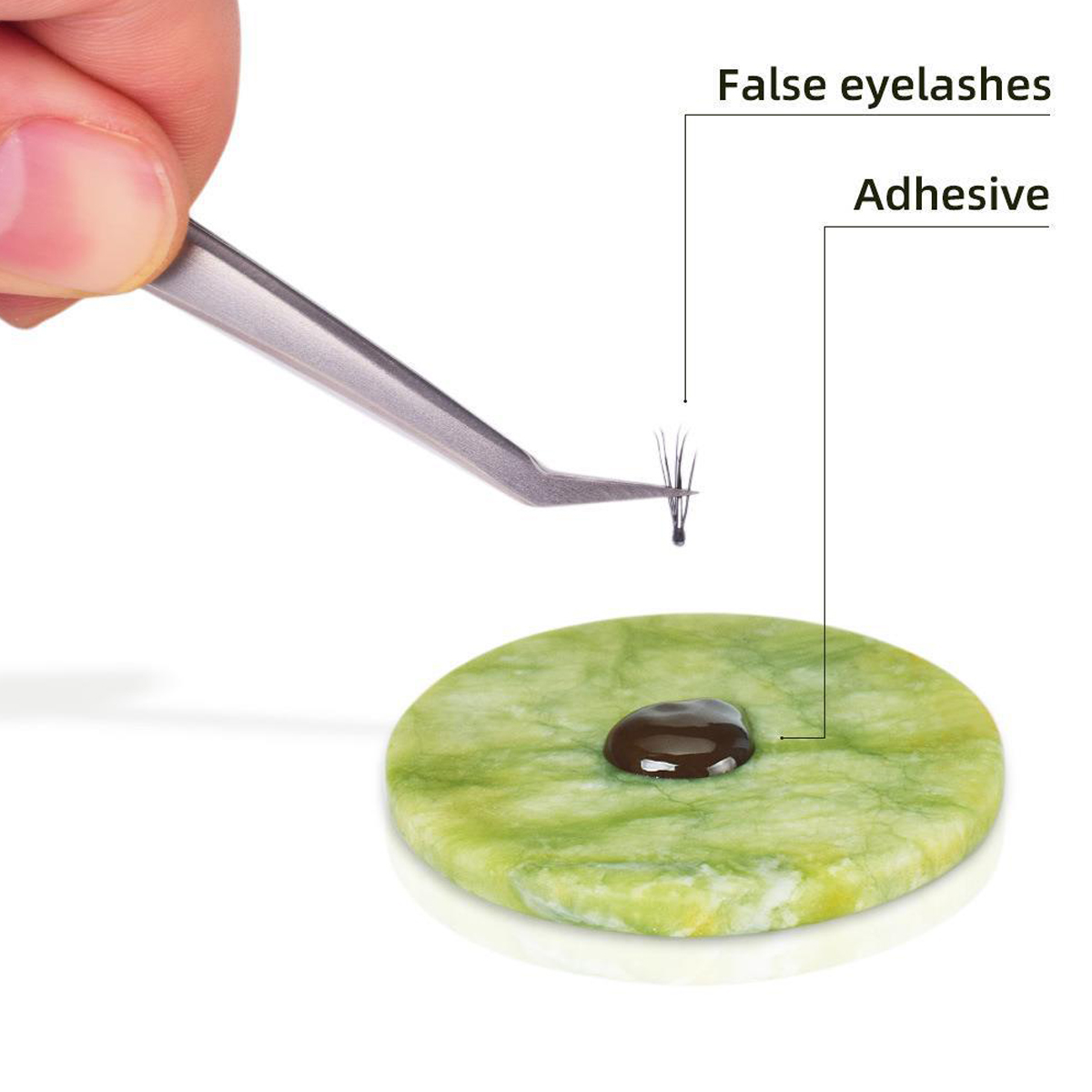 Paleta de pegamento para pesta - Lash Tile Palette reseña y precio