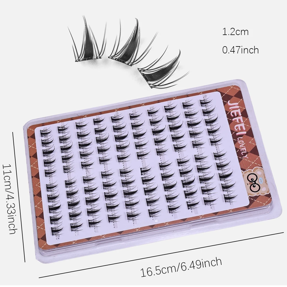 Pestañas postizas Cute Bunny d - Eyelash Extension Japan reseña y precio