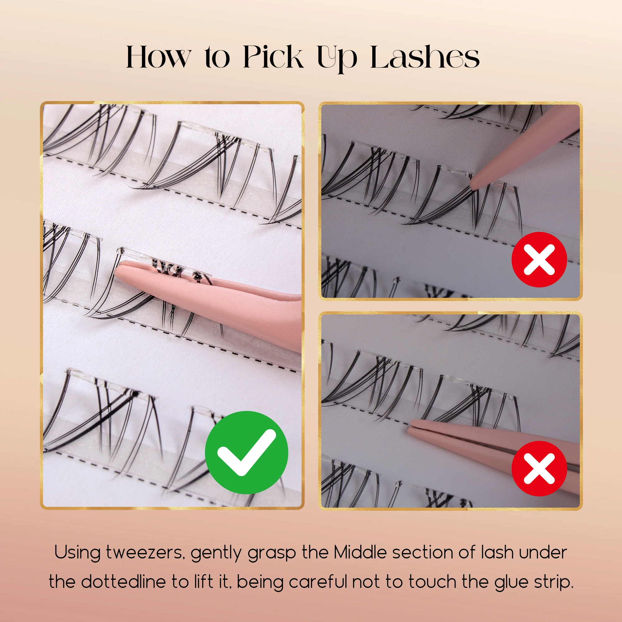 Pestañas Postizas Inferiores B - Eyelash Extensions reseña y precio
