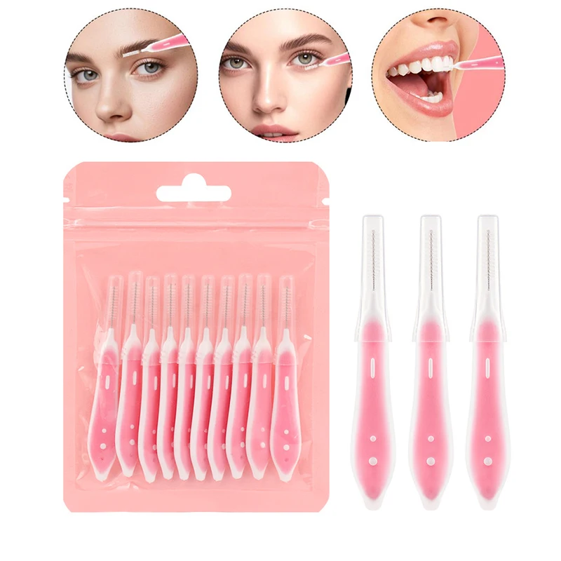 10 Uds. De cepillos para cejas - Eyelash Extensions reseña y precio