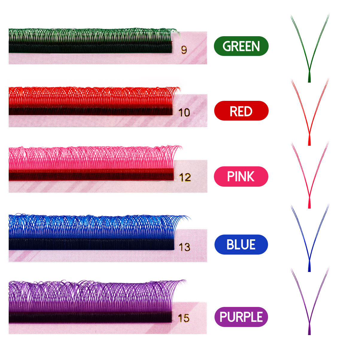 ARISON pestañas YY de colores  - Lash Tile Palette reseña y precio