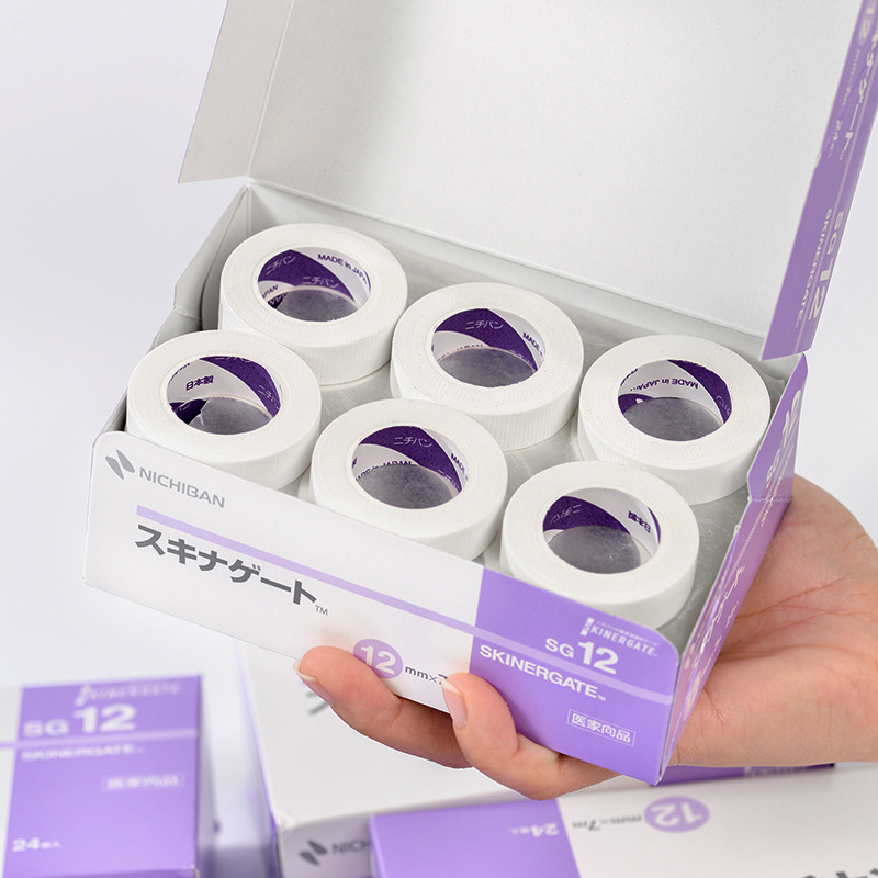 1/2/3 rollo de cinta Nichiban  - Eyelash Extension Japan reseña y precio