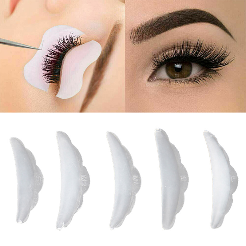 5 pares de almohadillas de sil - Eyelash Extension London reseña y precio
