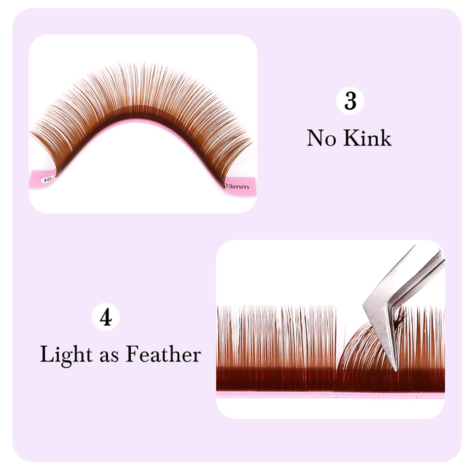 Extensión de pestañas marrón o - Lash Tile Palette reseña y precio