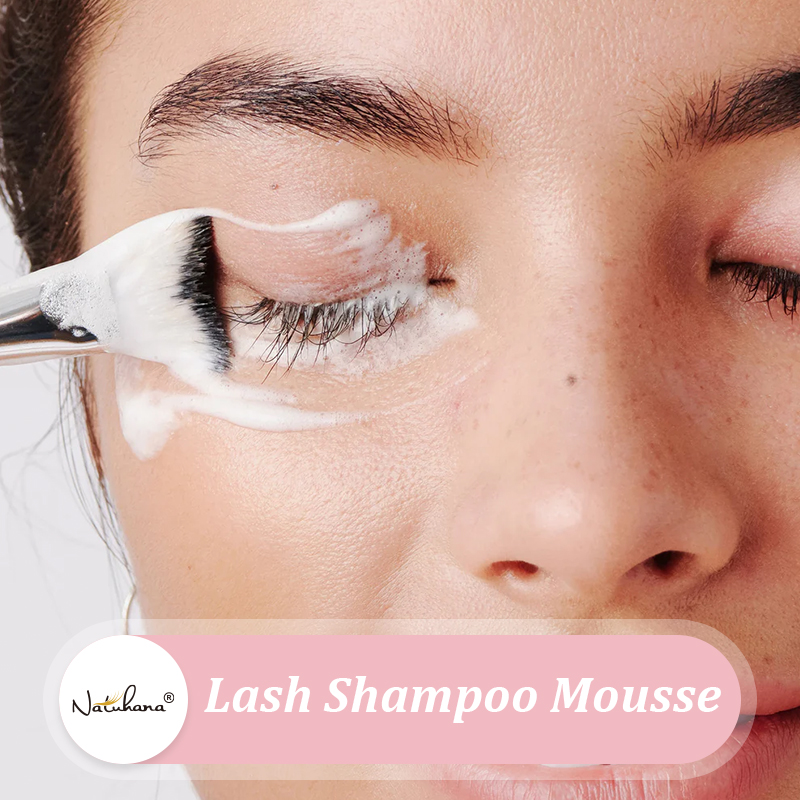 Natuhana-shampoo para extensió - Eyelash Extension London reseña y precio
