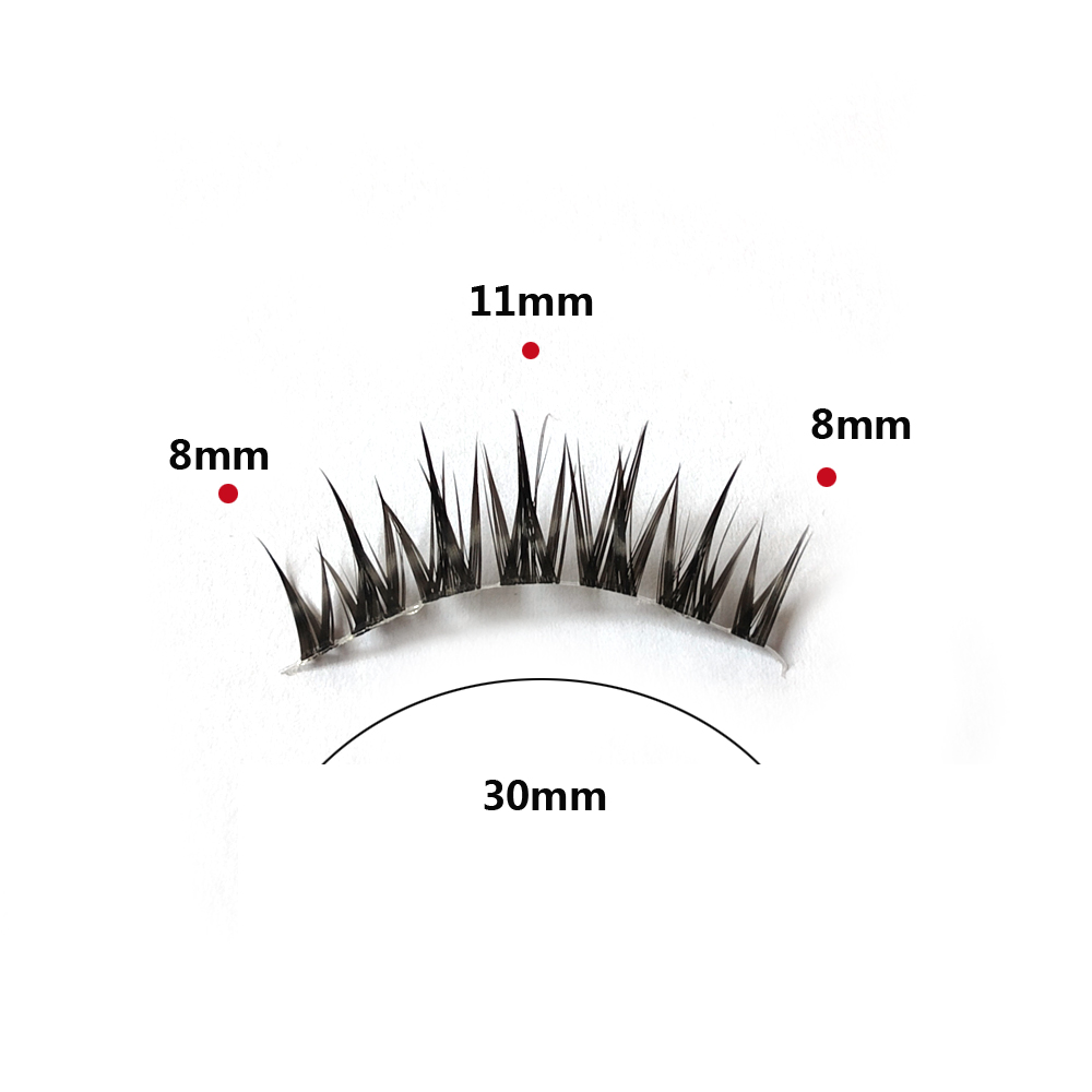5 pares de pestañas postizas n - Eyelash Extension Cat Eye Wispy reseña y precio