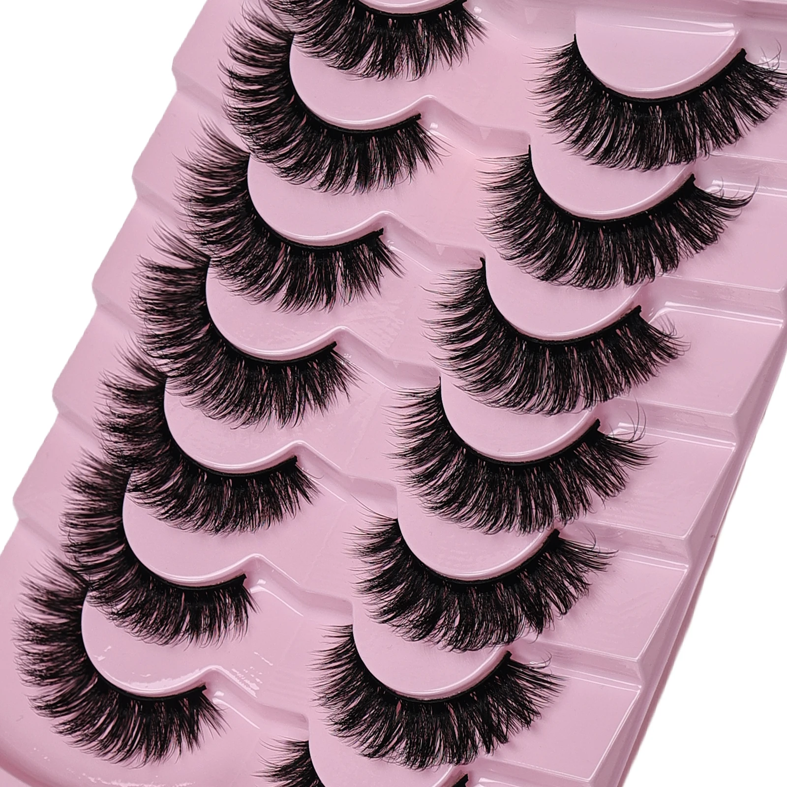 Pestañas postizas de ojo de ga - Eyelash Extension Cat Eye Wispy reseña y precio