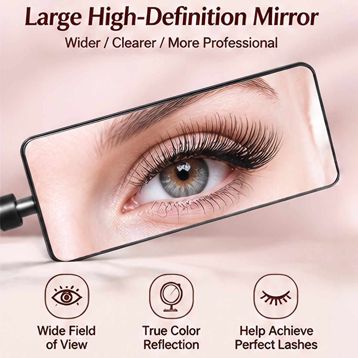 Juego de 3 Espejos Profesional - Lash Tile Palette reseña y precio
