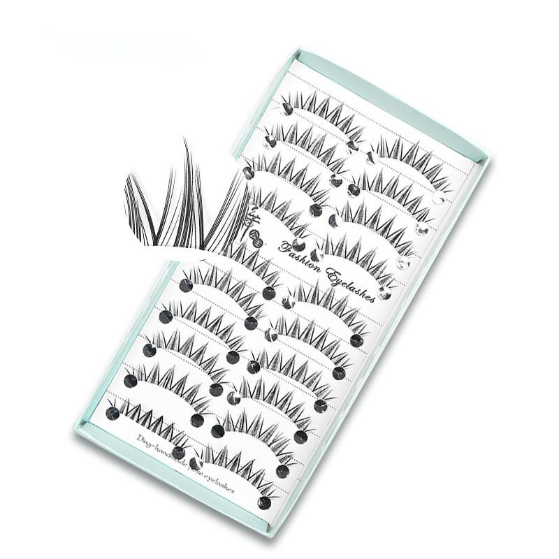 10 Pares de Pestañas Postizas  - Eyelash Extension Cat Eye Wispy reseña y precio